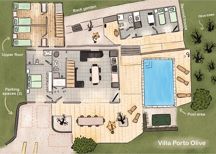 Porto Olive Heated Pool Near Piran & Portoroz Villa Sečovlje